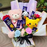 Hampers and chocolate bouquet