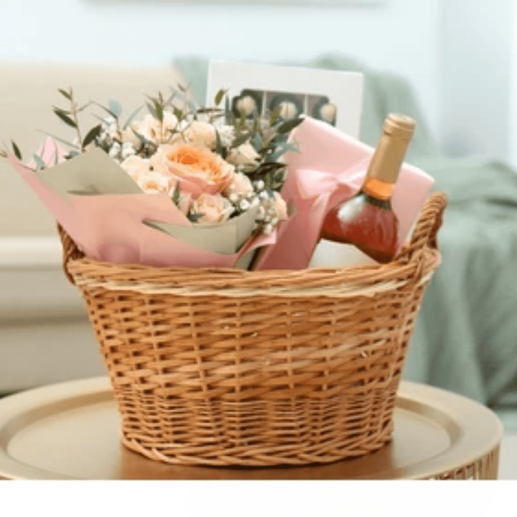 Hampers and chocolate bouquet